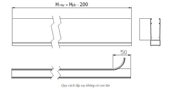 kỹ thuật lắp đặt cửa cuốn đức khe thoáng