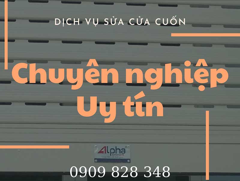 Công ty sửa cửa cuốn chuyên nghiệp uy tín tại TPHCM