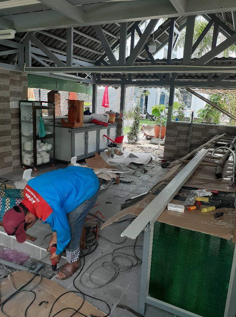 quy trình lắp cửa cuốn tại ninh kiều