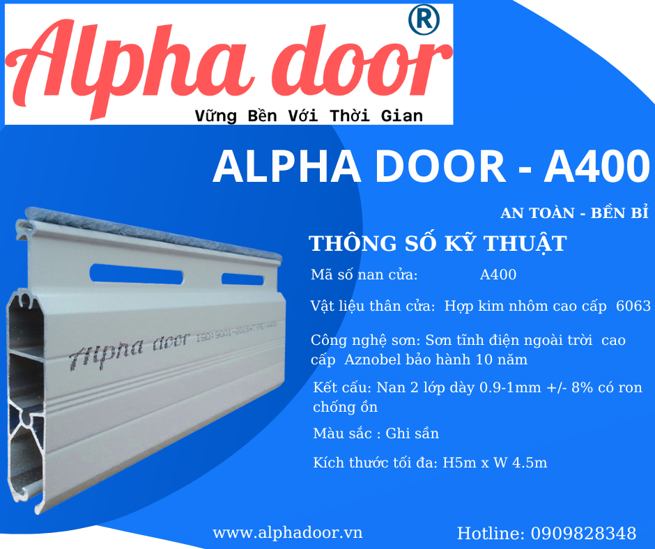 CUA CUON ALPHA DOOR A400