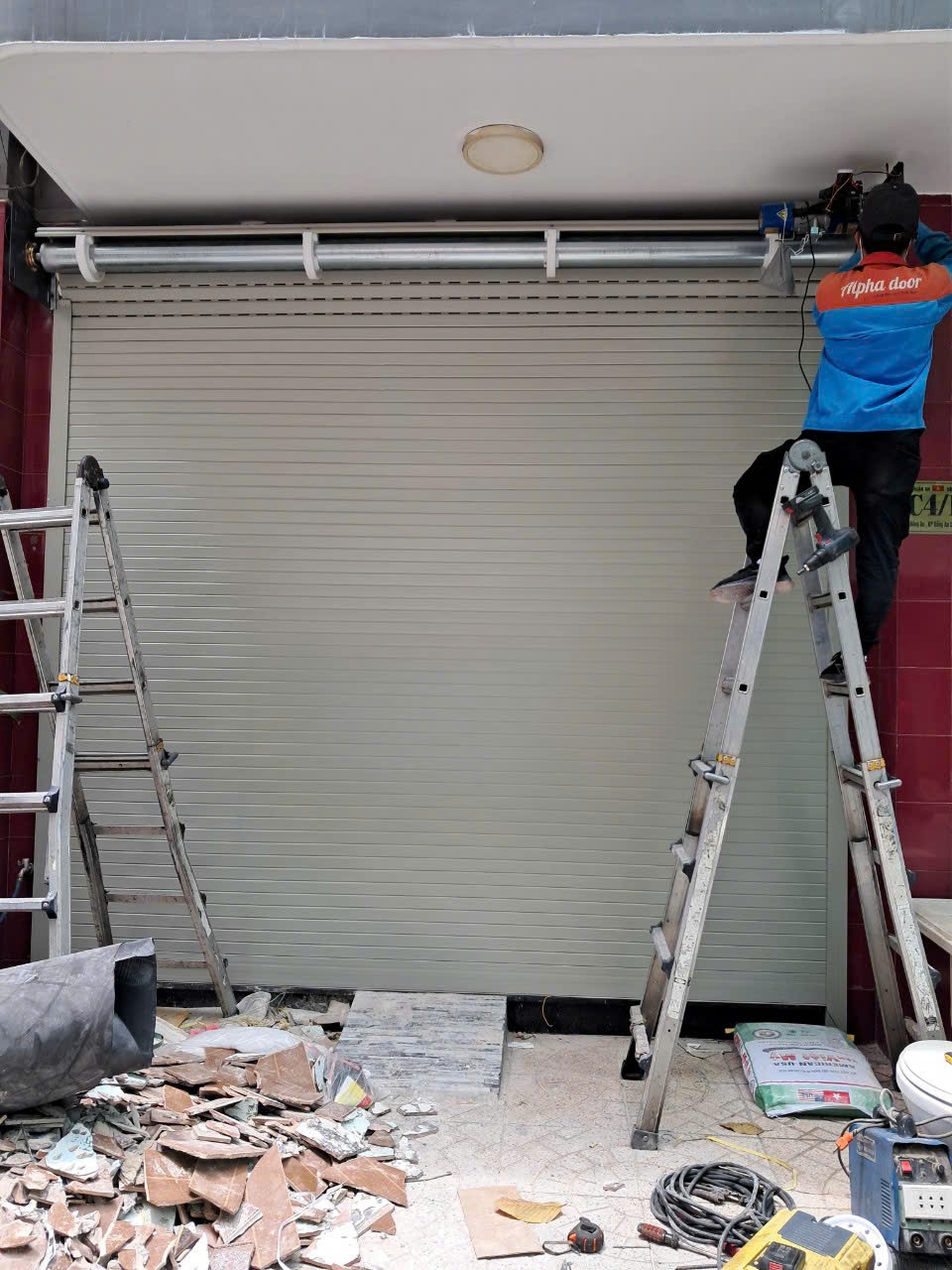 cửa cuốn alpha door cao cấp cửa cuốn chất lượng cao