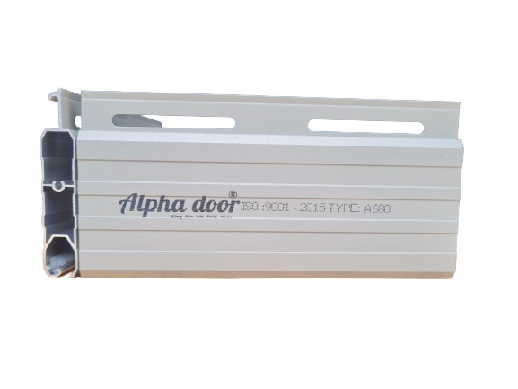 cửa cuốn đức dày 1mm Alpha door A680 cửa cuốn đức 1mm A680