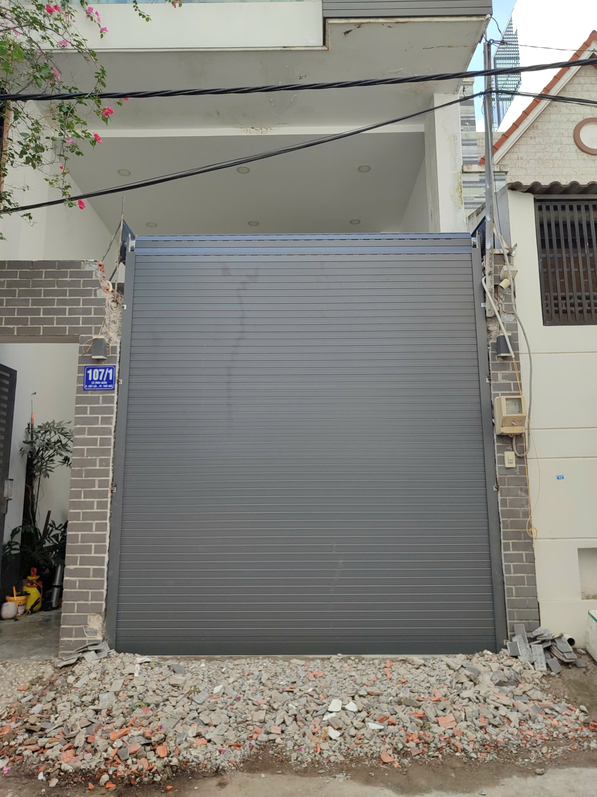 cửa cuốn đức khe thoáng 1.1mm