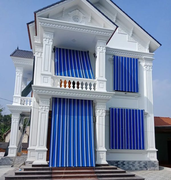 bạt cuốn che nắng nhà phố