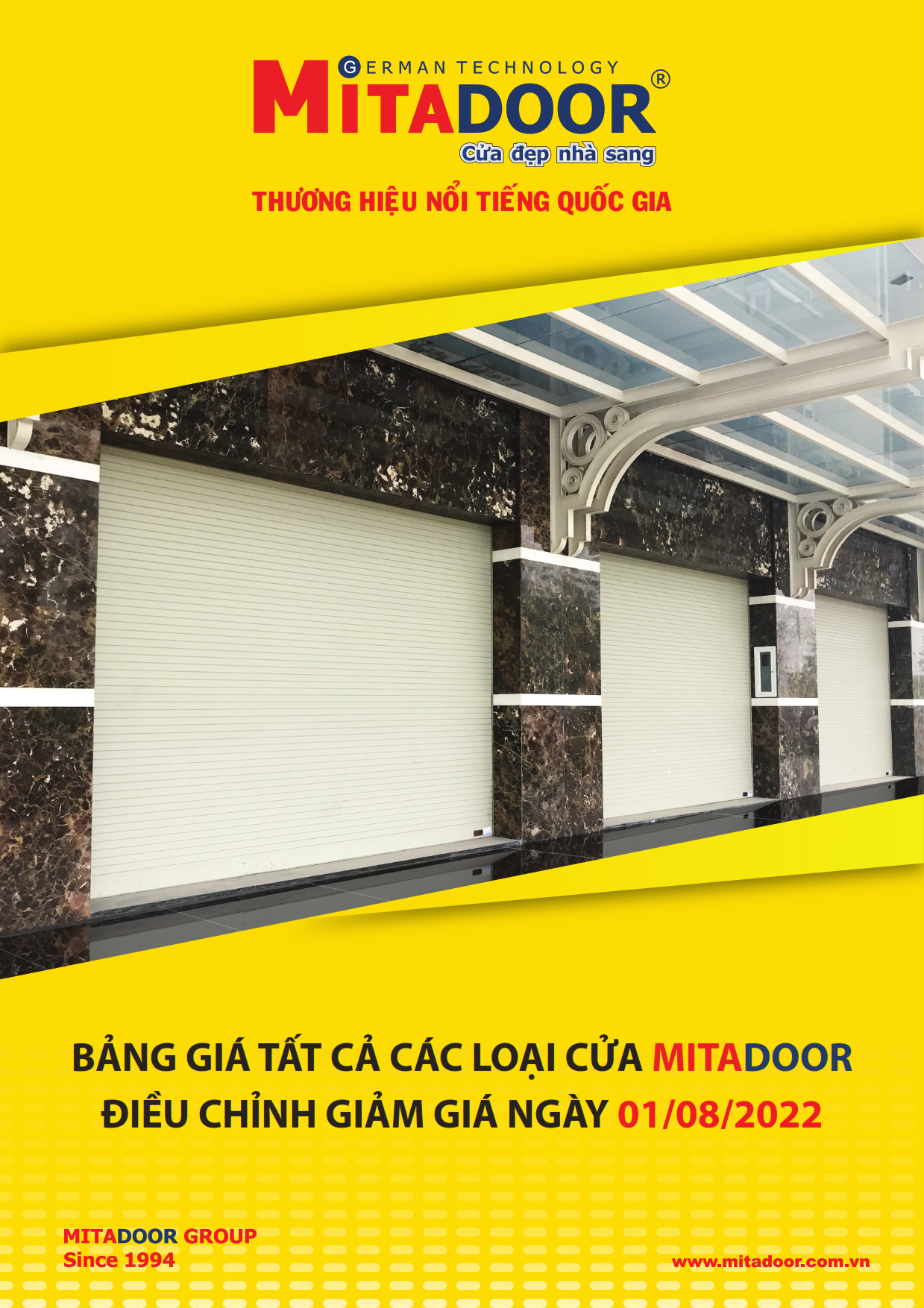 Bảng giá cửa cuốn mitadoor