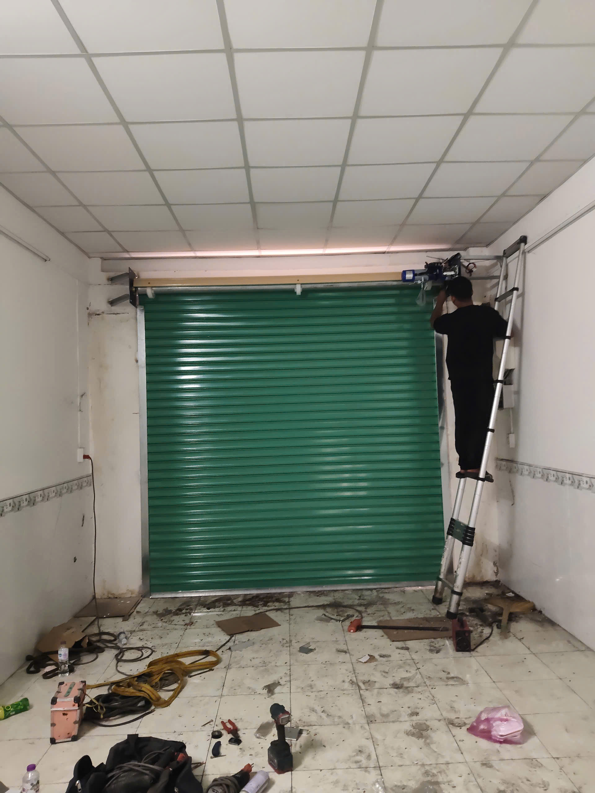 lắp cửa cuốn tại bình trị đông cửa cuốn bình trị đông