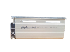 Cửa cuốn đức dày 1.2mm khe thoáng Alpha door  A672