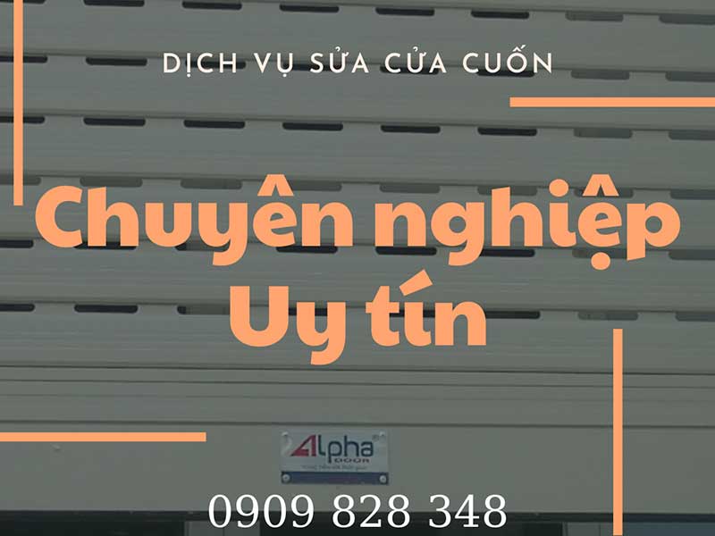 Công ty sửa cửa cuốn chuyên nghiệp uy tín tại TPHCM