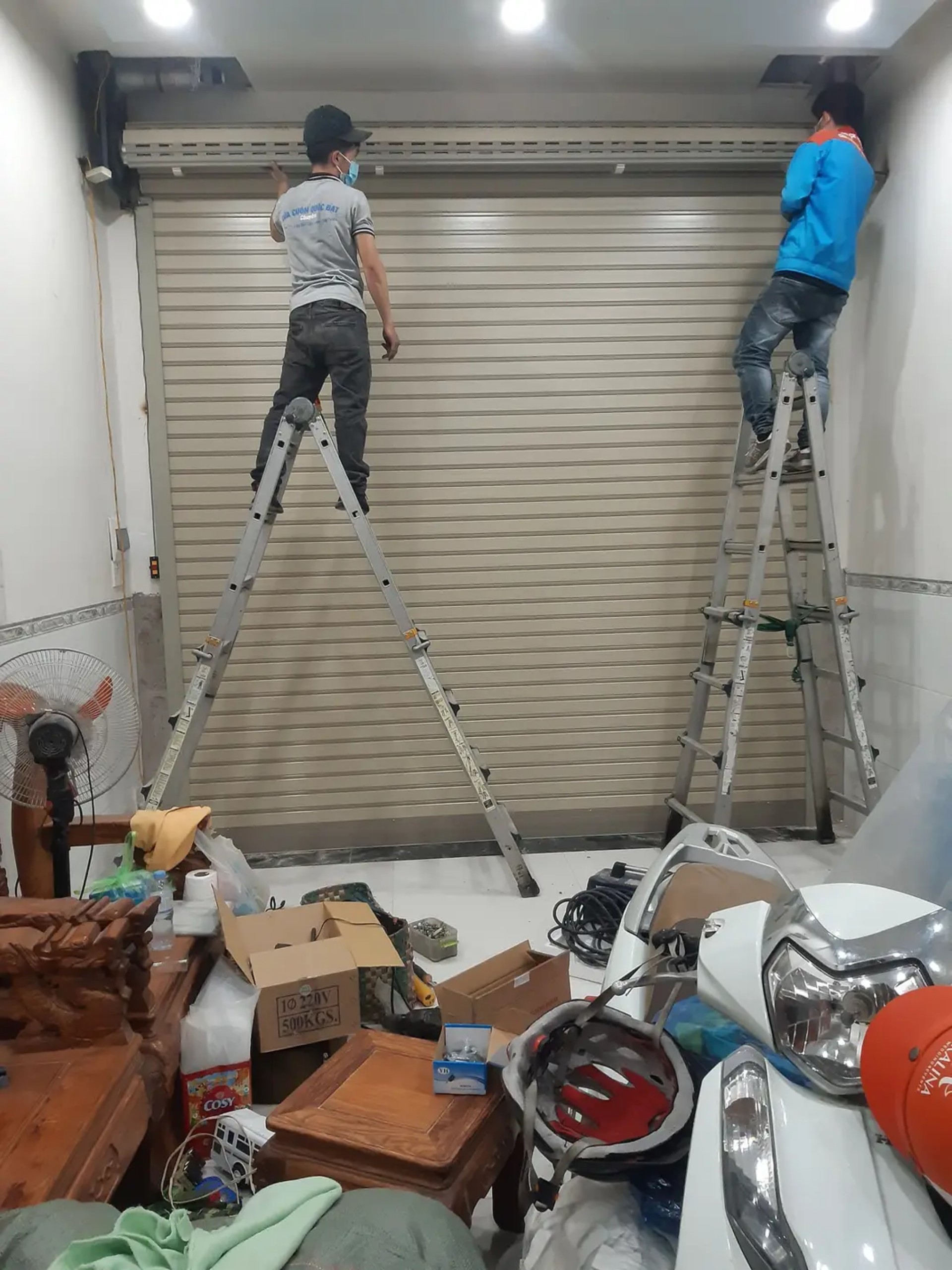 Sửa chữa cửa cuốn tại Quận Tân Bình tư vấn khảo sát báo giá miễn phí