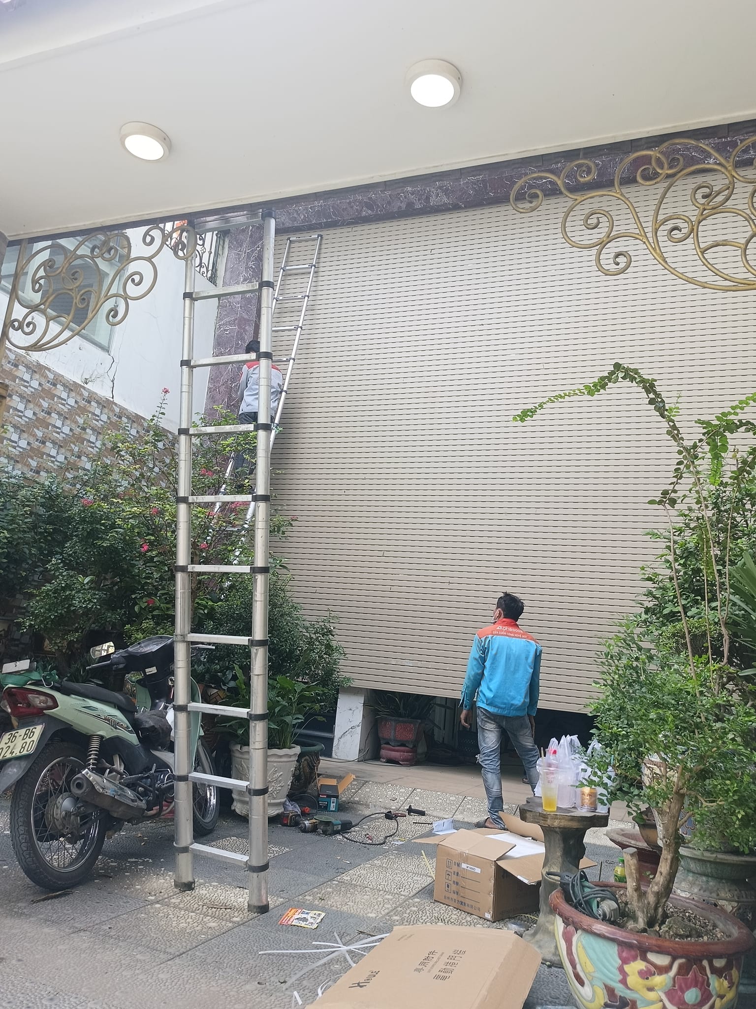 Lắp Đặt Cửa Cuốn Alpha Door tại Châu Thành Hậu Giang