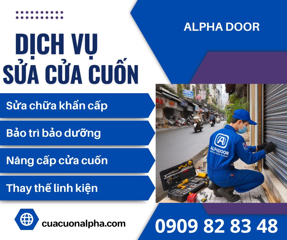 Tại TP.HCM tìm thợ sửa cửa cuốn ở đâu?