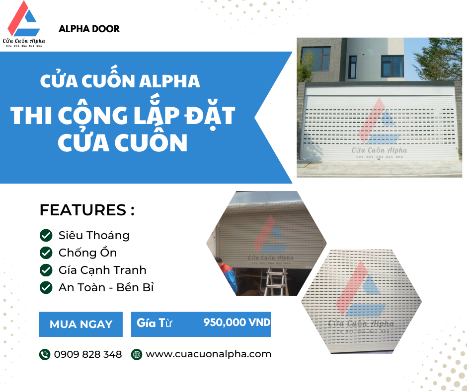 Báo Giá Cửa Cuốn tại TP.HCM Giá Rẻ, Chất Lượng Cao, Bảo Hành Dài Hạn